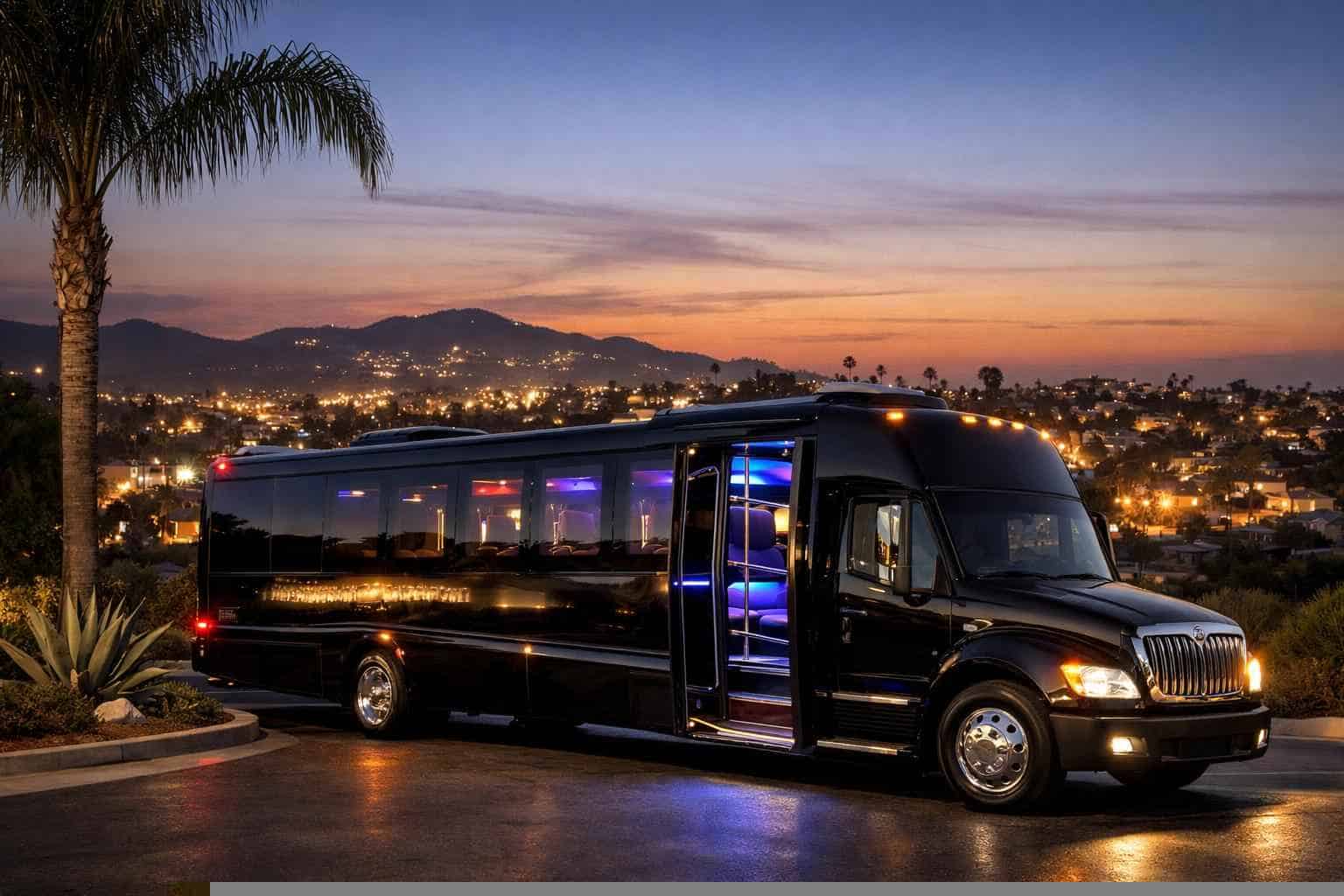 Party Bus Service Lemon Grove CA