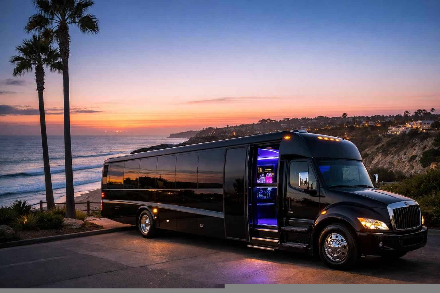 Party Bus Service Solana Beach CA