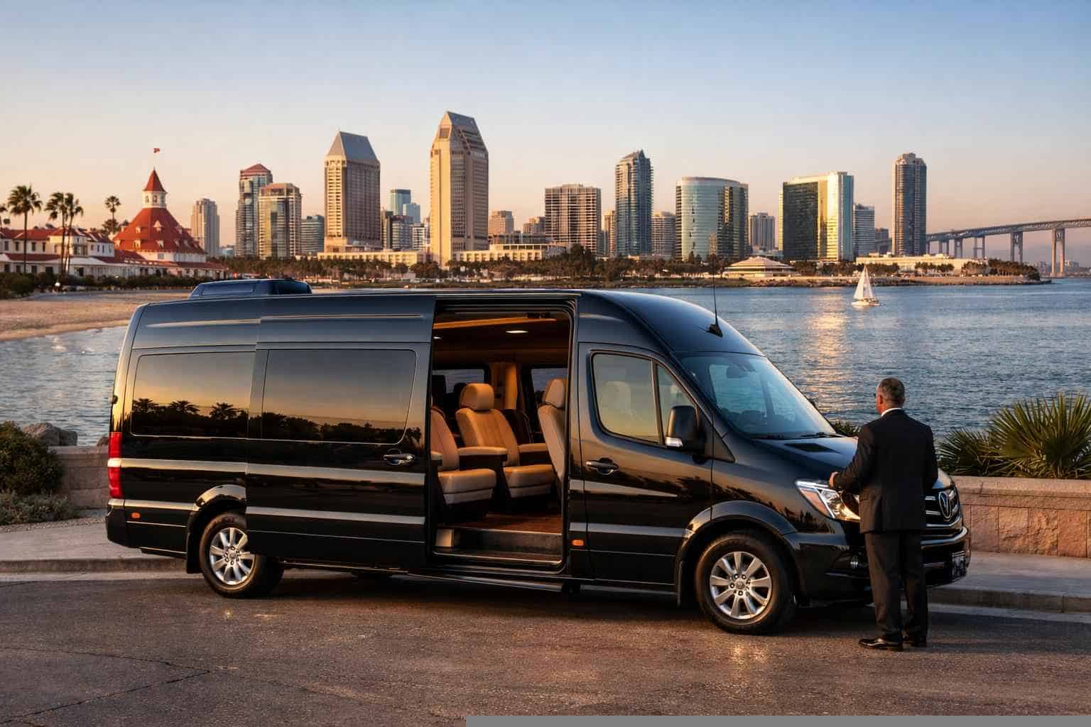 Passenger Van With Driver Coronado CA
