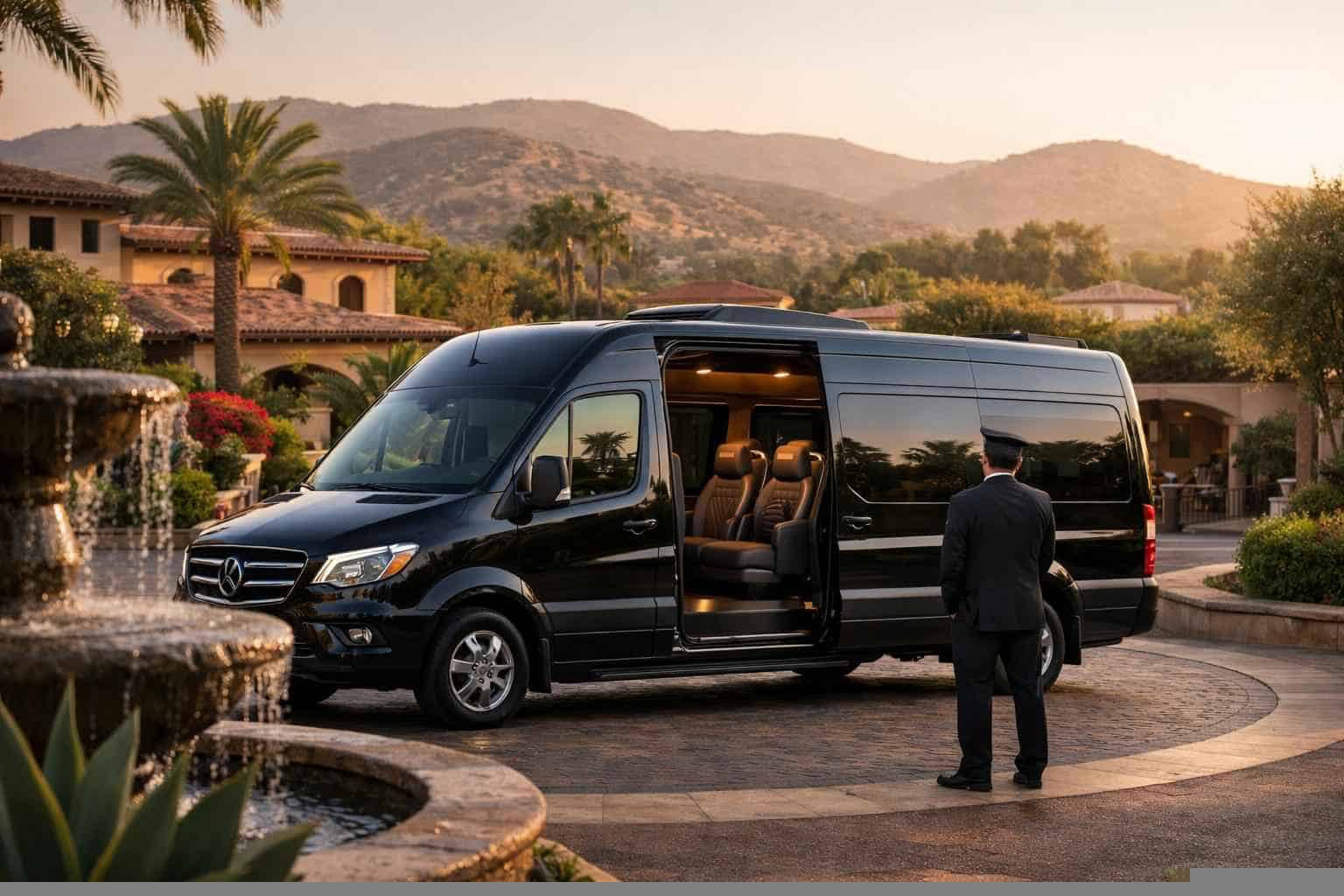 Passenger Van with Driver Escondido CA