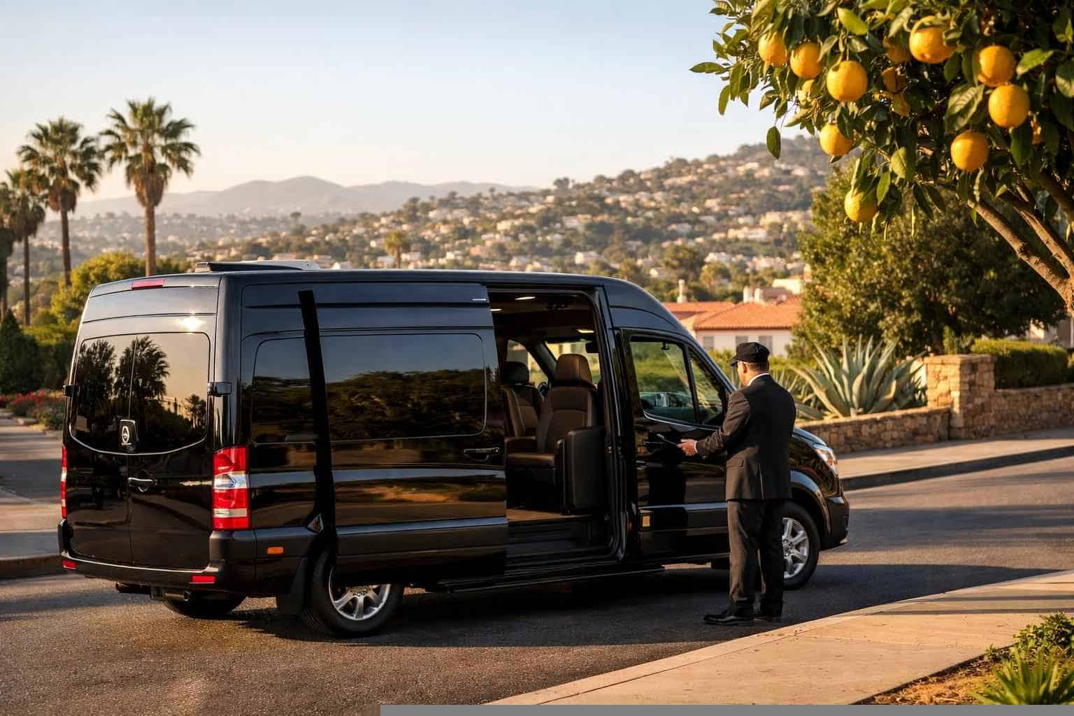 Passenger Van with Driver Lemon Grove CA