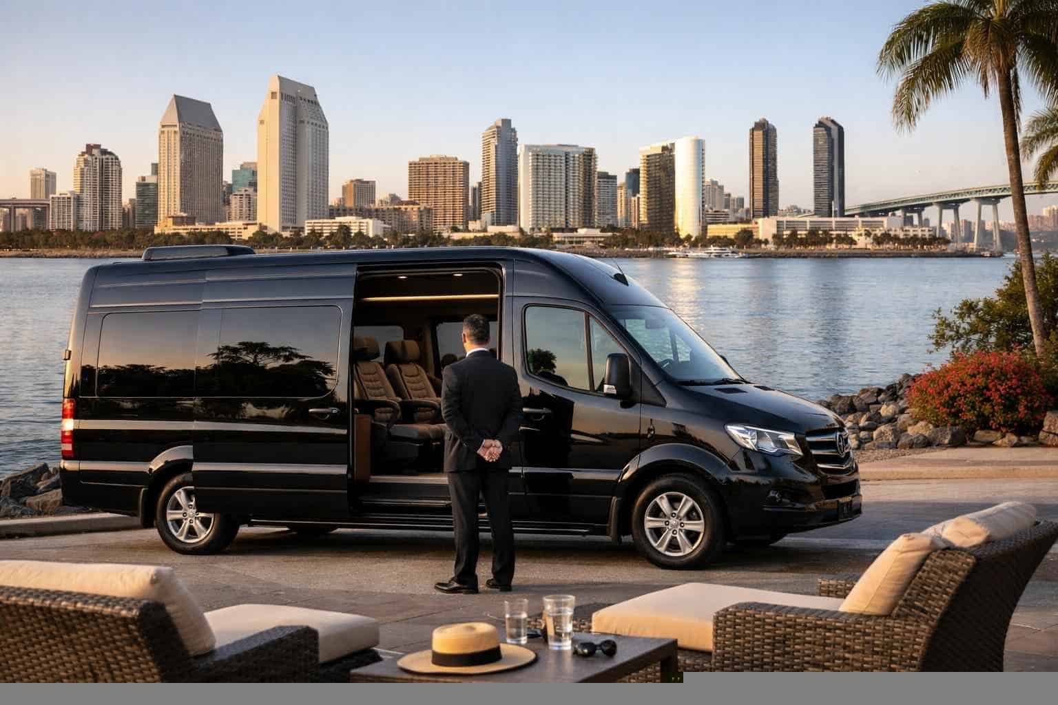 Passenger Van With Driver Near Me Coronado CA