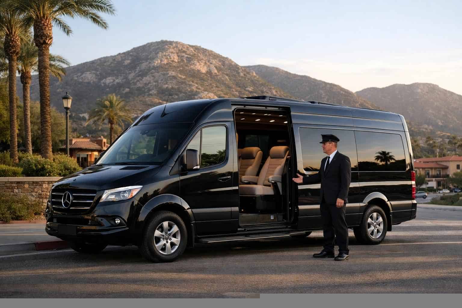 Passenger Van with Driver Near Me El Cajon CA