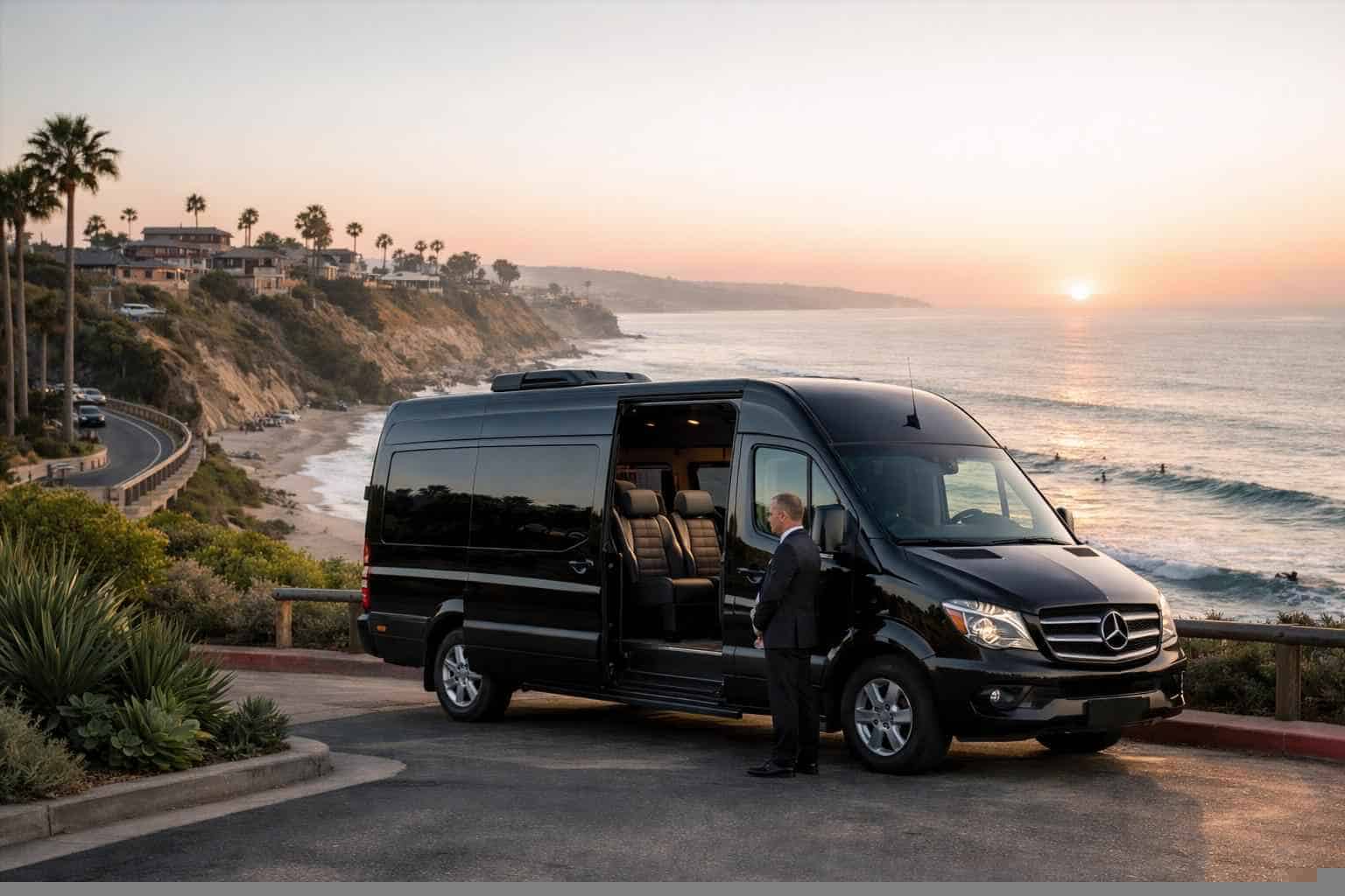 Passenger Van with Driver Near Me Encinitas CA