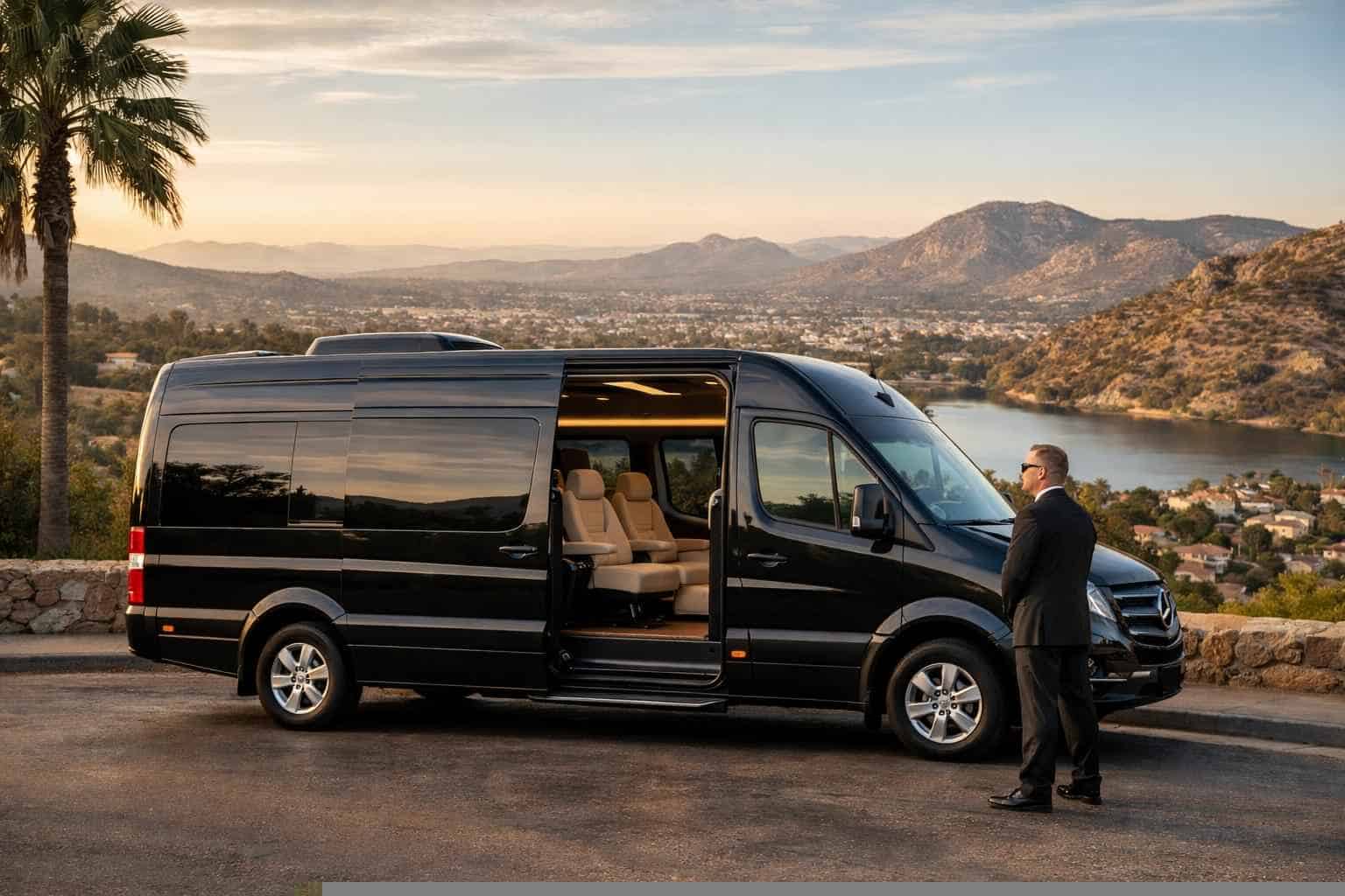Passenger Van with Driver Near Me Escondido CA