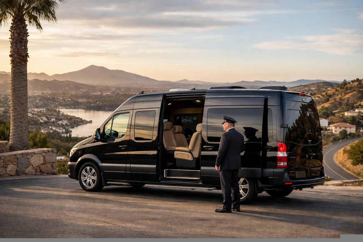 Passenger Van with Driver Near Me La Mesa CA