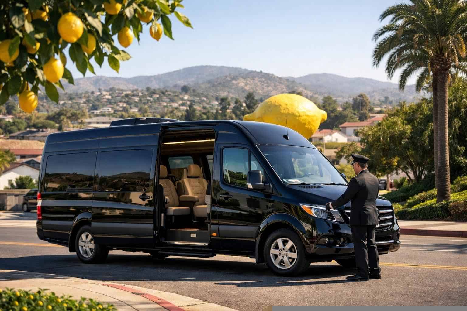 Passenger Van with Driver Near Me Lemon Grove CA