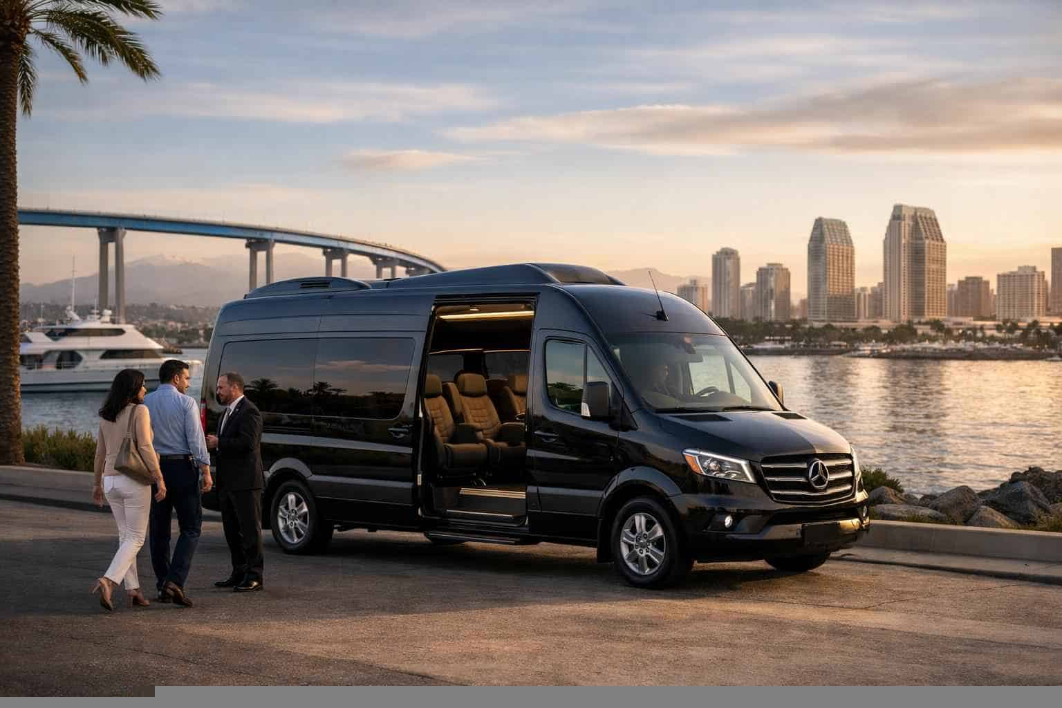 Passenger Van with Driver Near Me National City CA