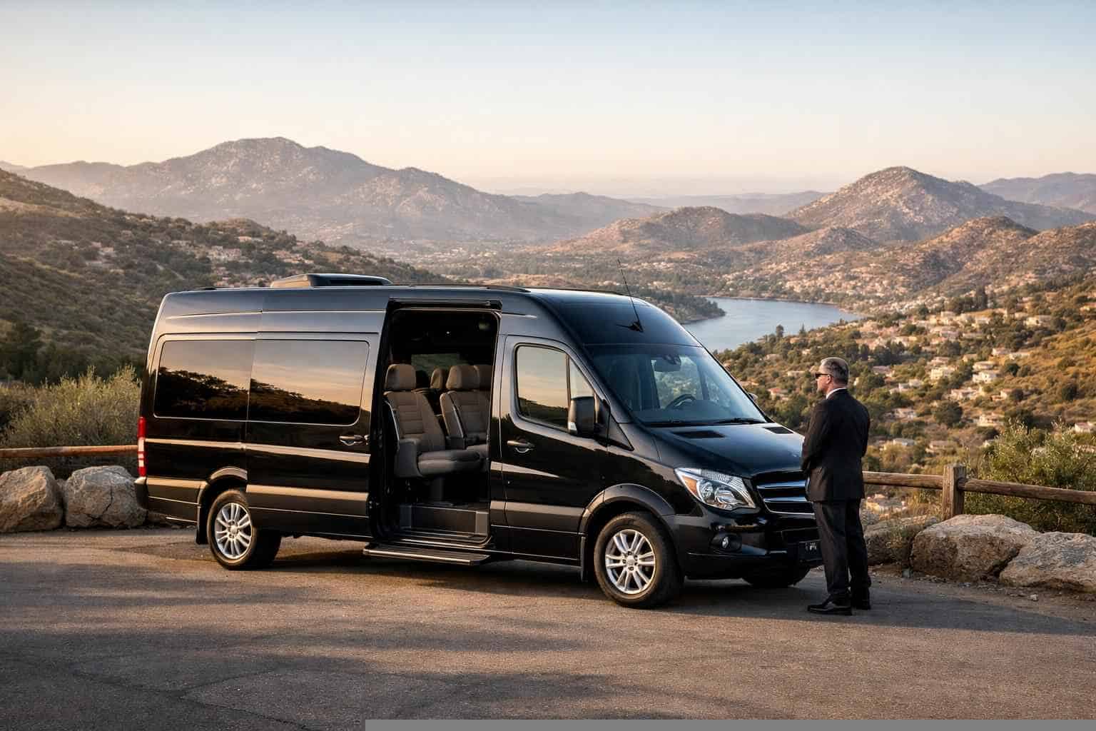 Passenger Van with Driver Near Me Poway CA