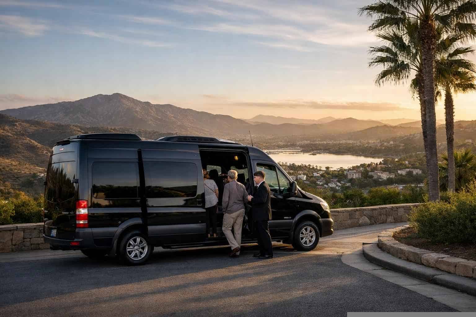Passenger Van with Driver Near Me San Marcos CA
