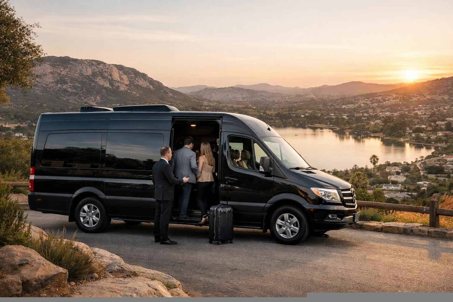 Passenger Van with Driver Near Me Santee CA