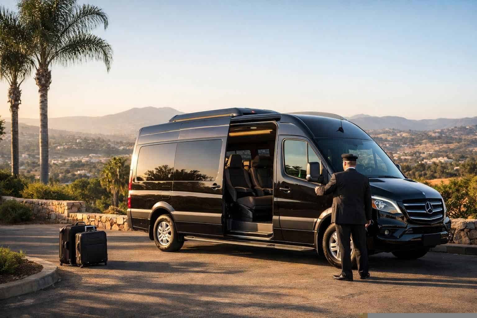 Passenger Van with Driver Near Me Vista CA