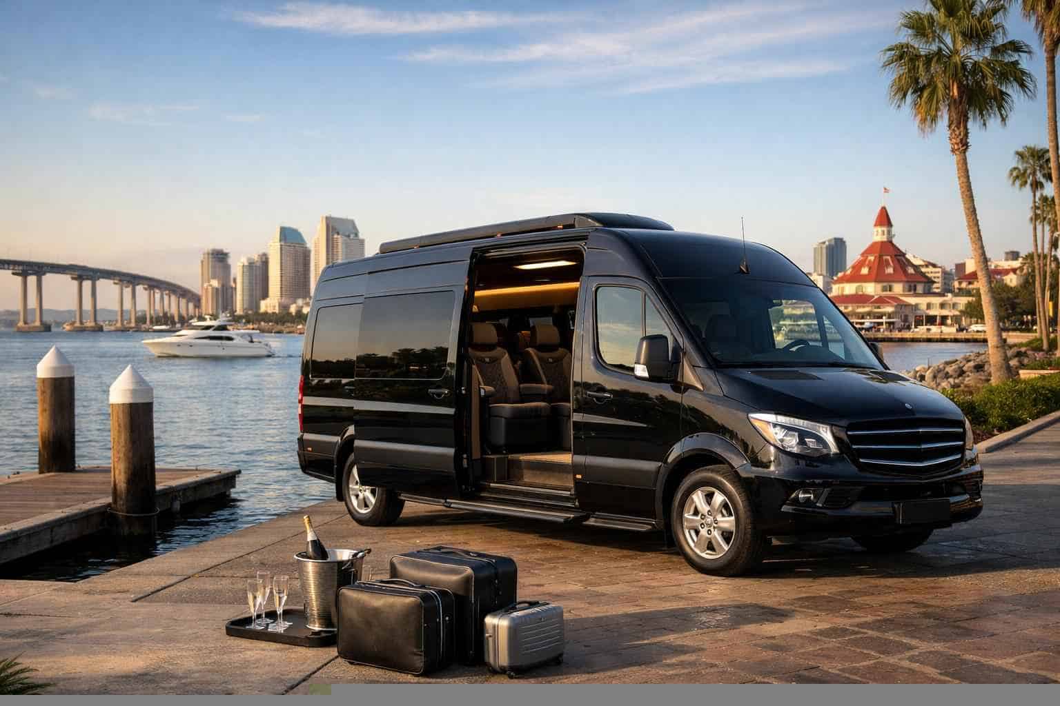 Passenger Van With Driver Prices In Coronado CA