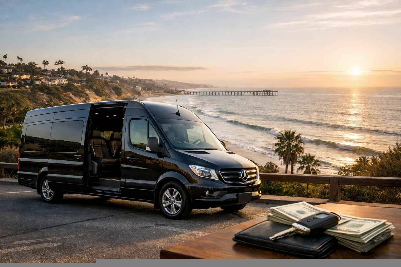 Passenger Van with Driver Prices in Encinitas CA