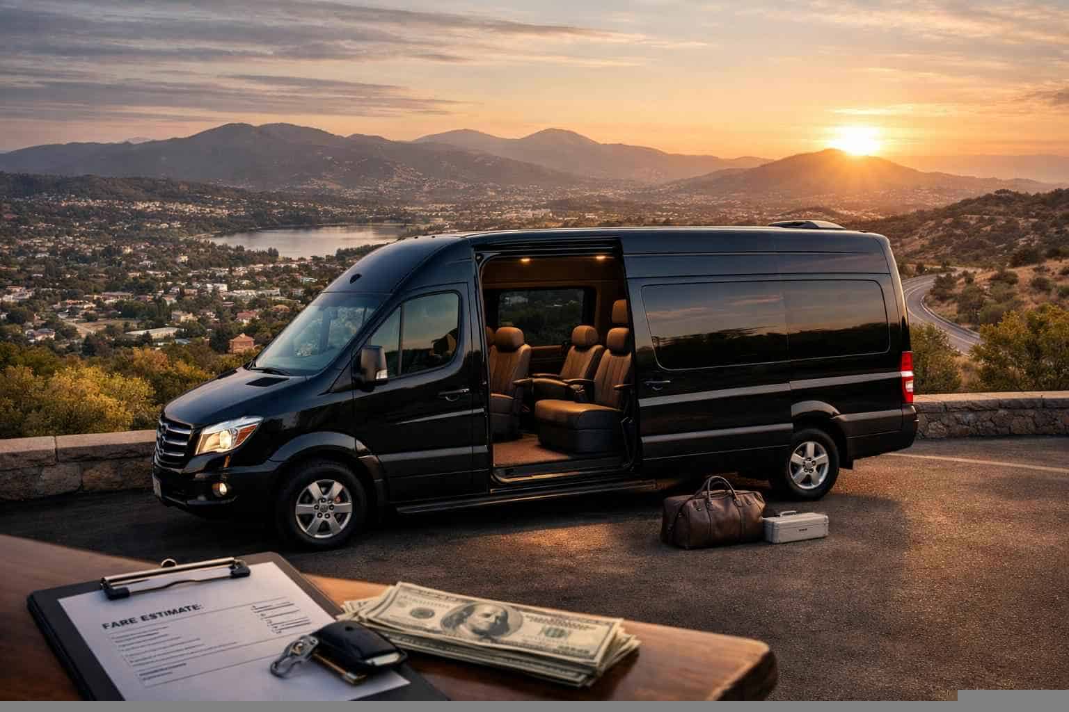 Passenger Van with Driver Prices in Escondido CA