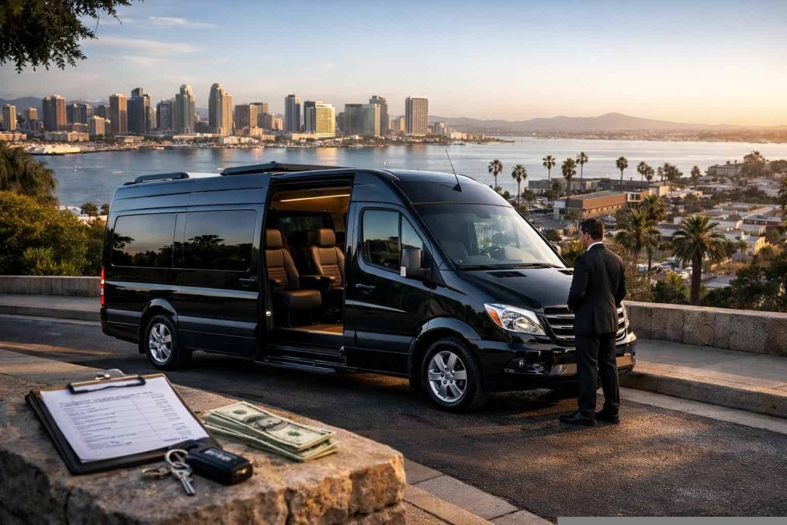 Passenger Van with Driver Prices in National City CA