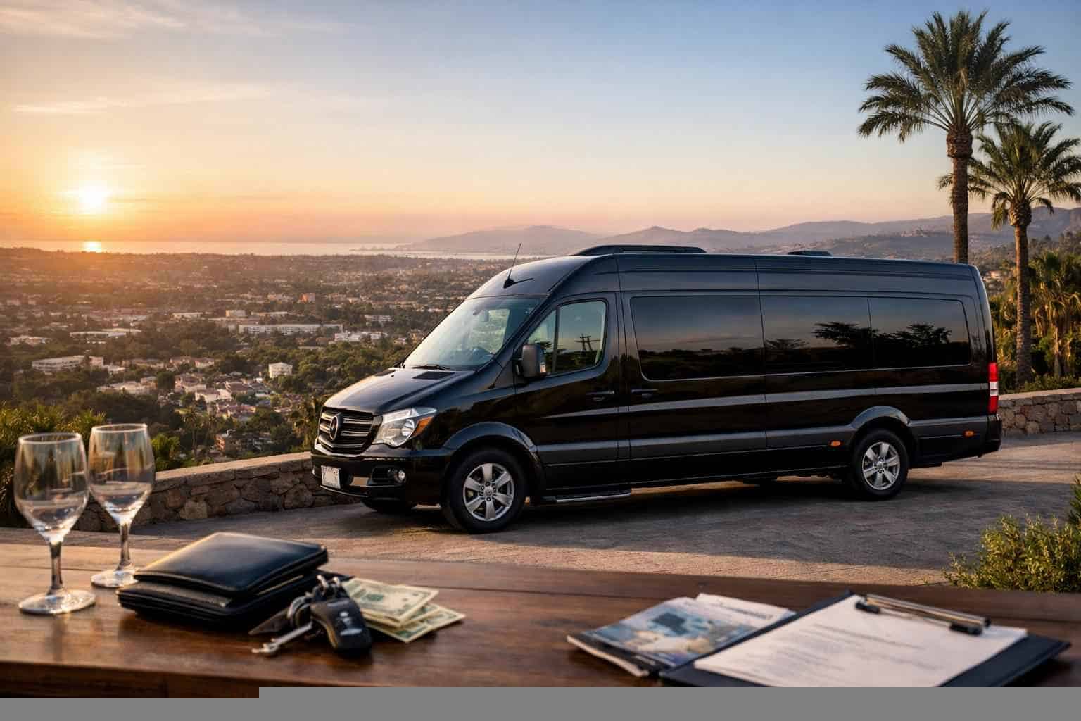 Passenger Van with Driver Prices in Vista CA