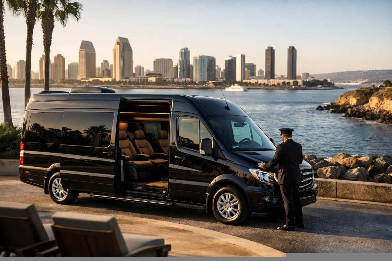 Passenger Van with Driver San Diego CA