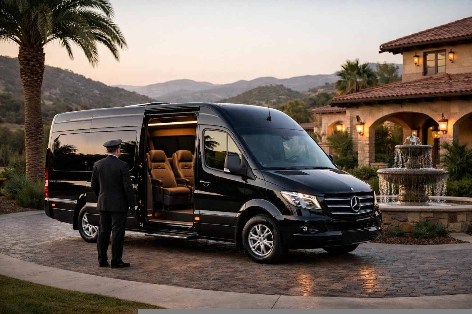 Passenger Van with Driver San Marcos CA