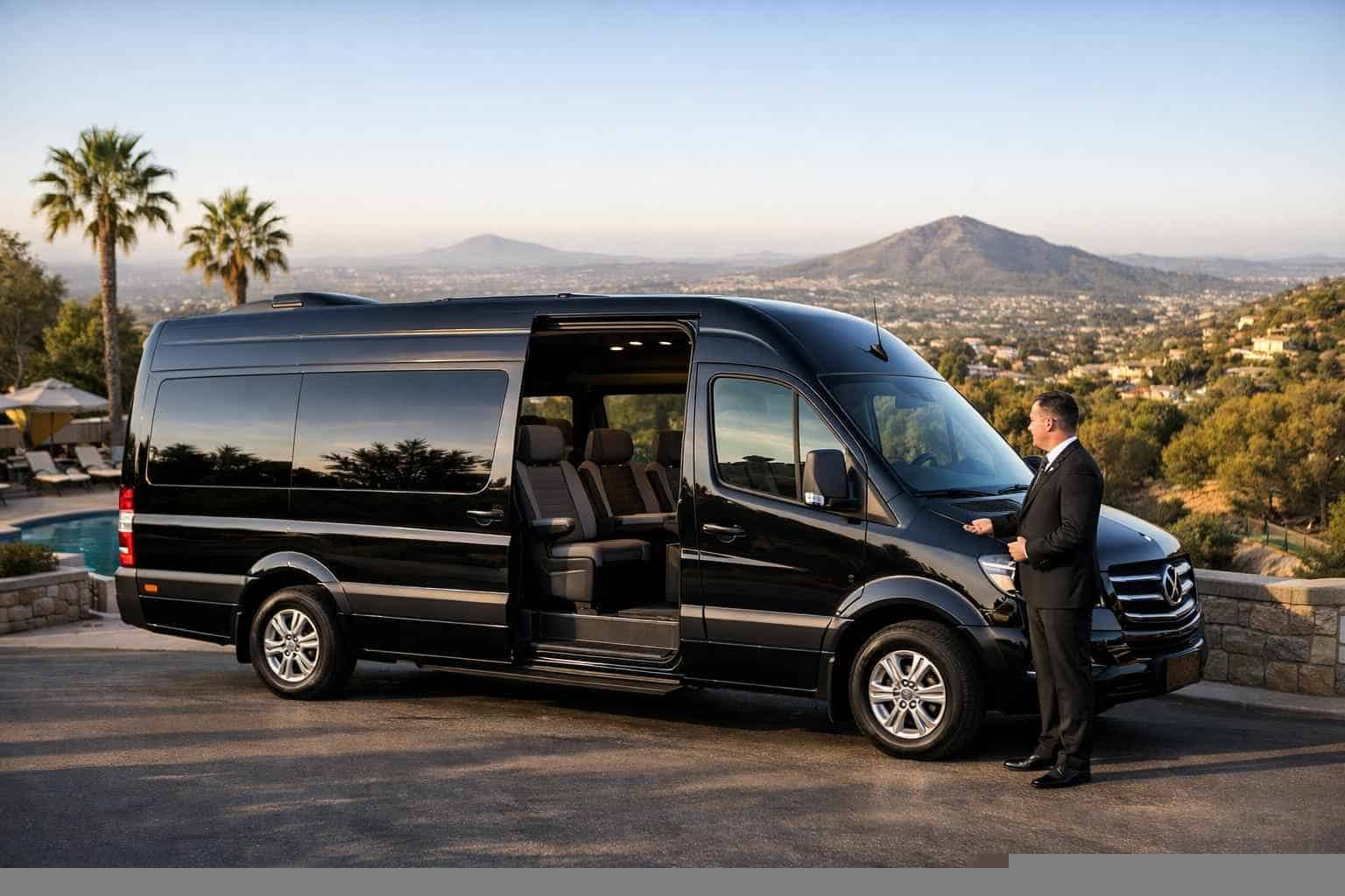Passenger Van with Driver Services in La Mesa