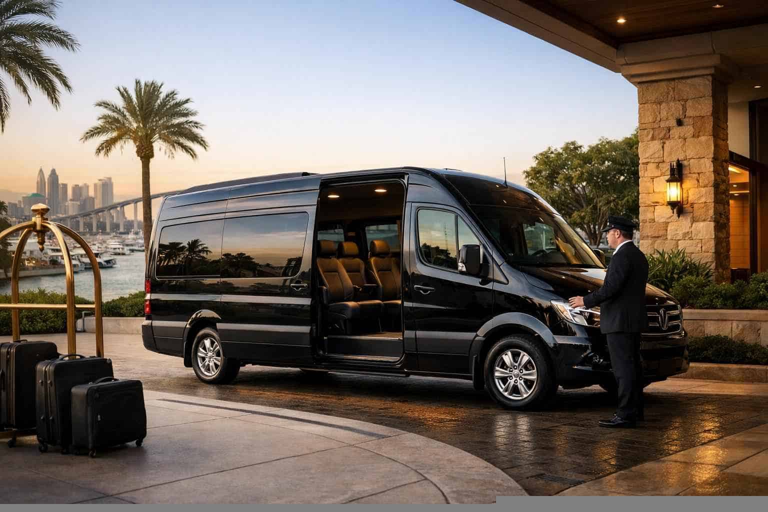 Passenger Van with Driver Services in National City