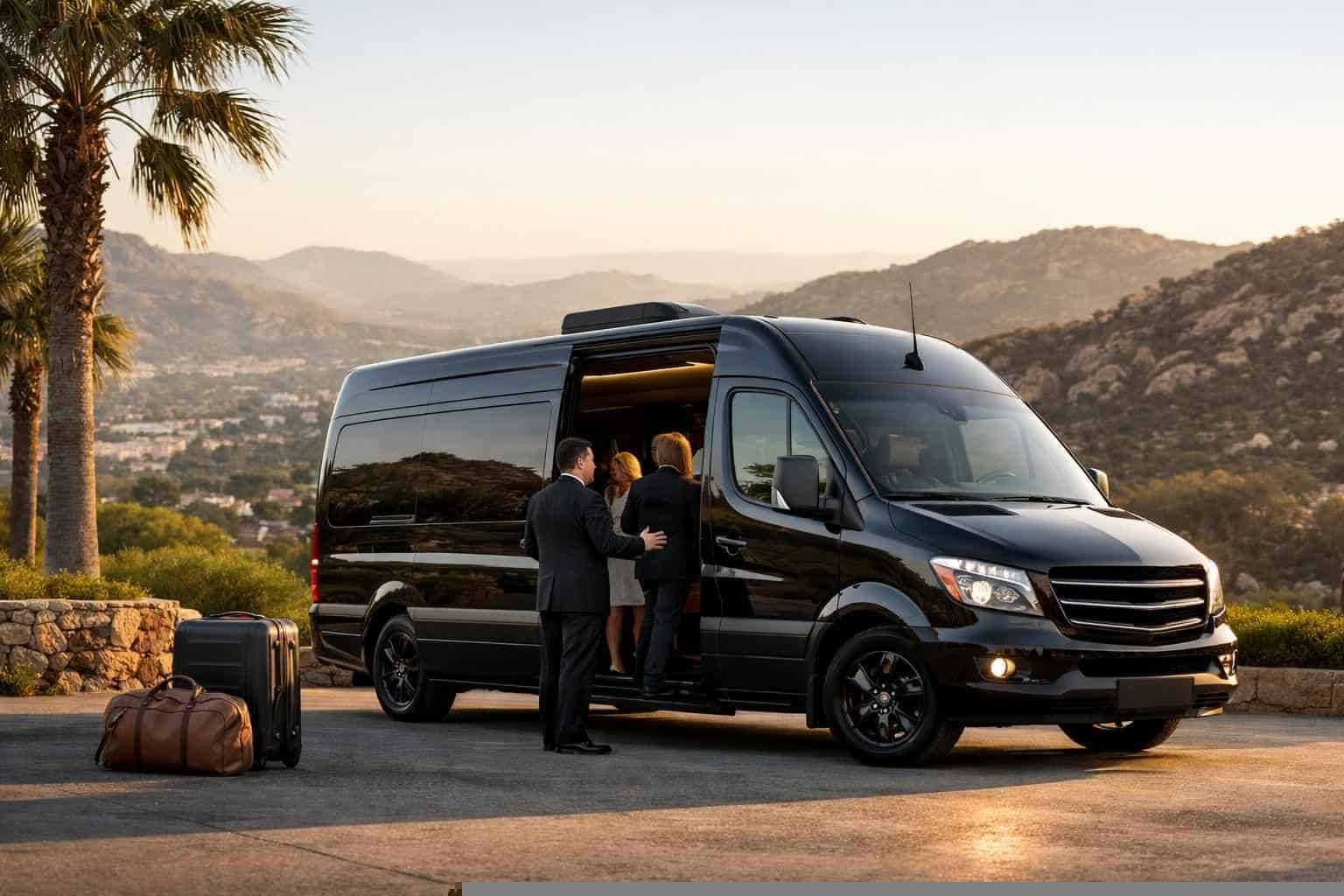 Passenger Van with Driver Services in Poway