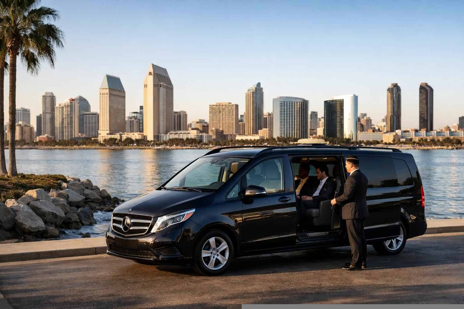 Passenger Van with Driver Services in San Diego