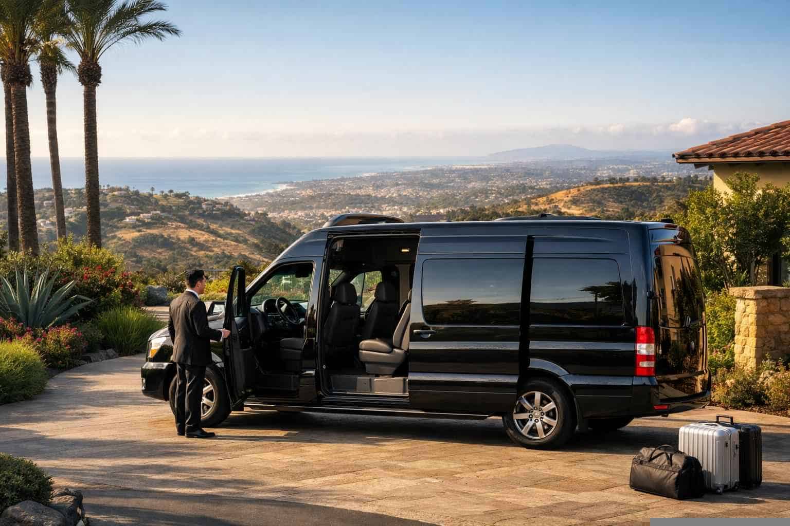 Passenger Van with Driver Services in Vista