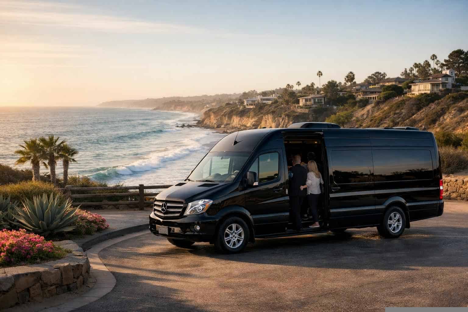 Passenger Van with Driver Solana Beach CA