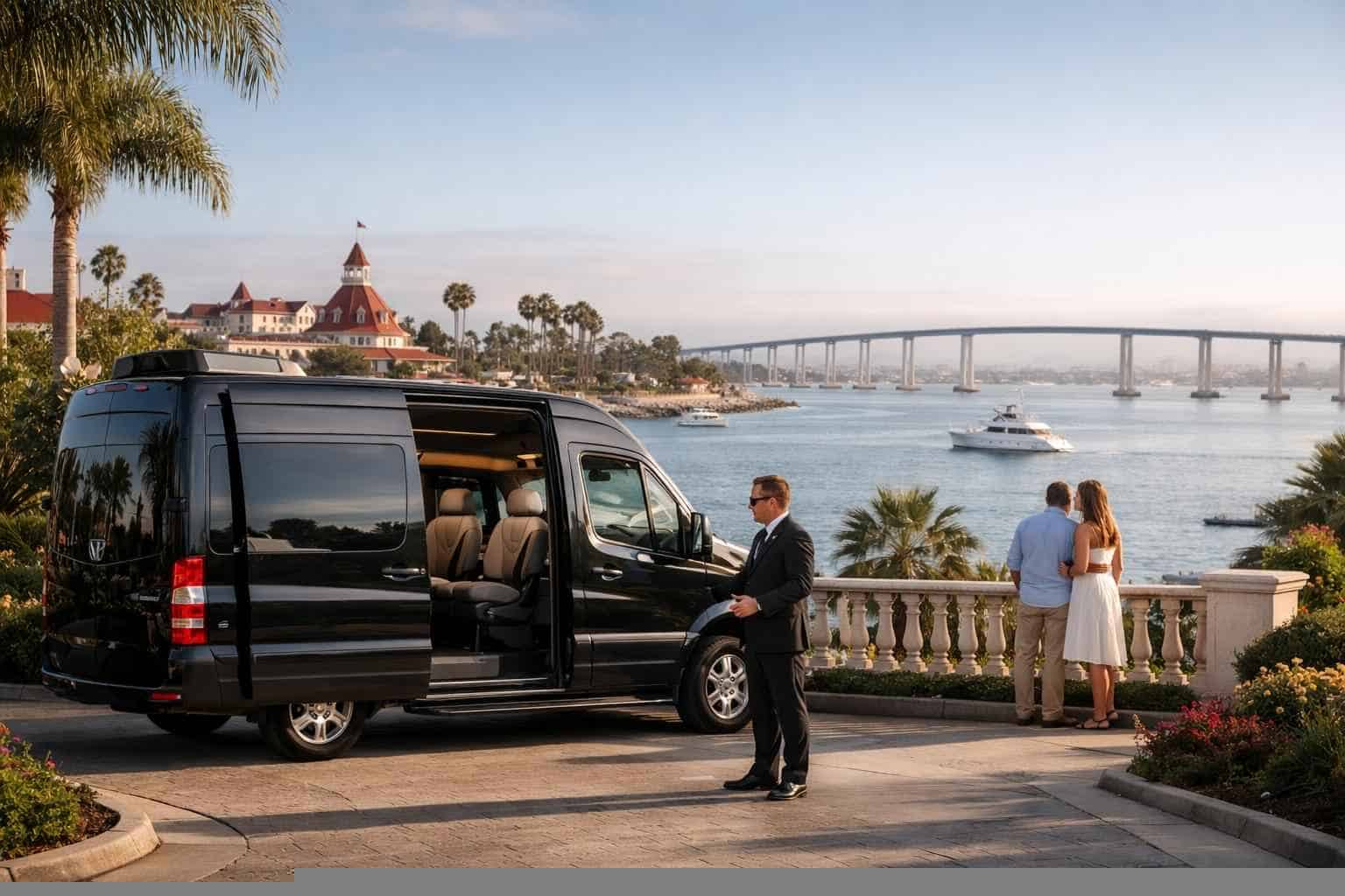 Passenger Vans With Driver In Coronado California