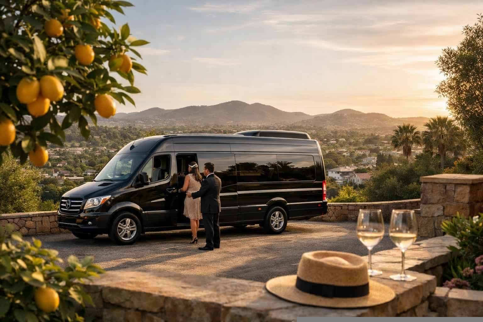 Passenger Vans with Driver in Lemon Grove California