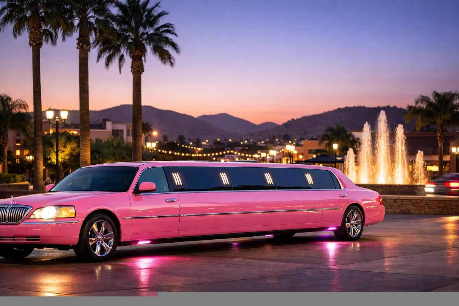 Pink Limo Rental El Cajon CA