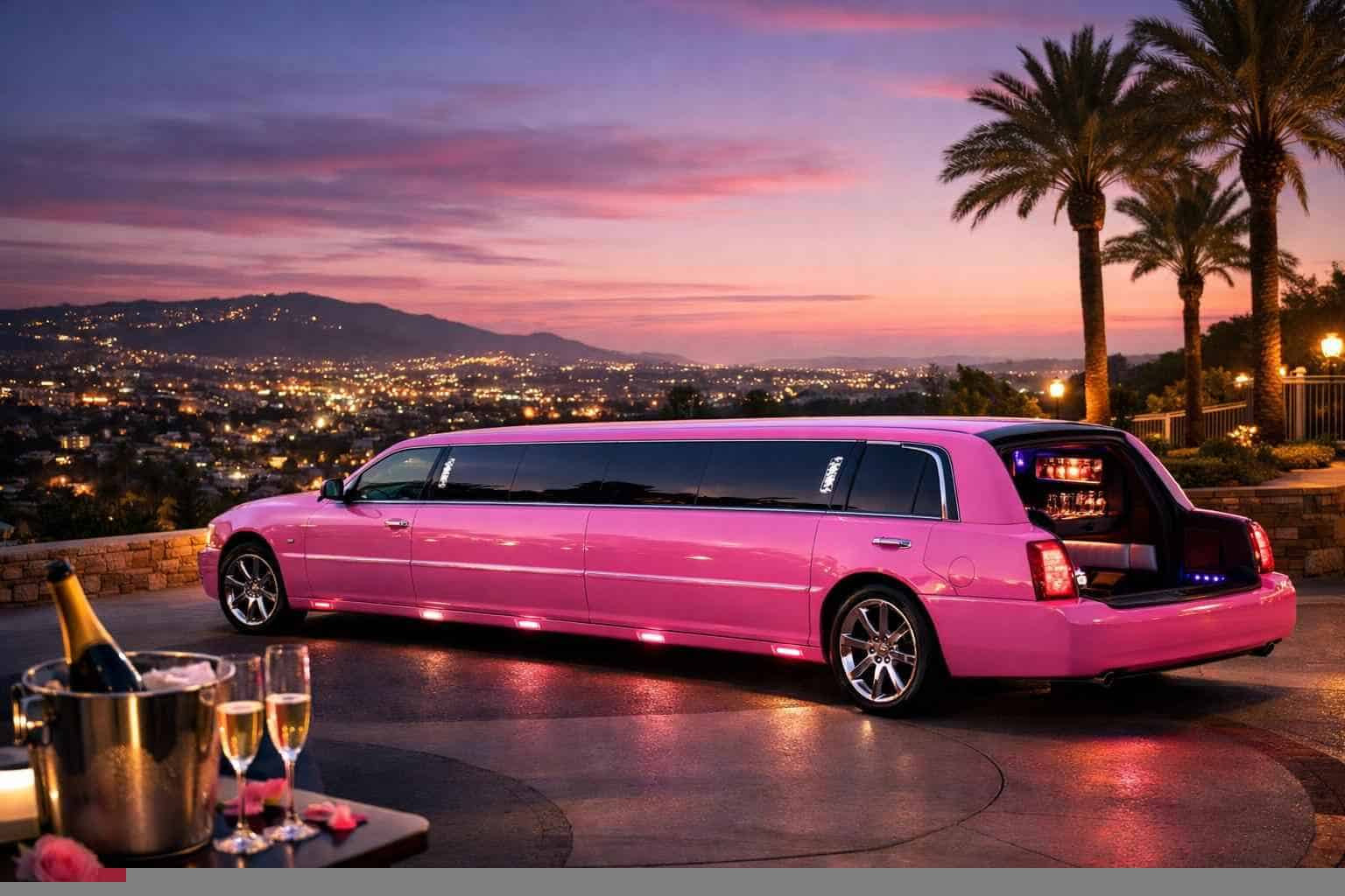 Pink Limo Rental La Mesa CA