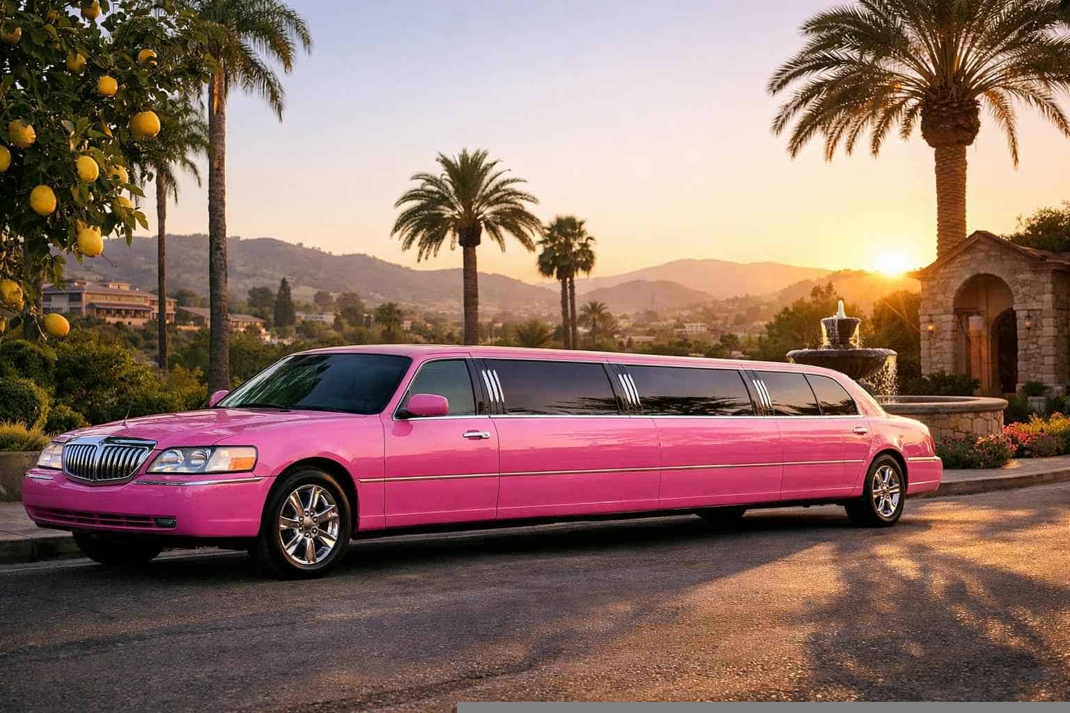 Pink Limo Rental Lemon Grove CA