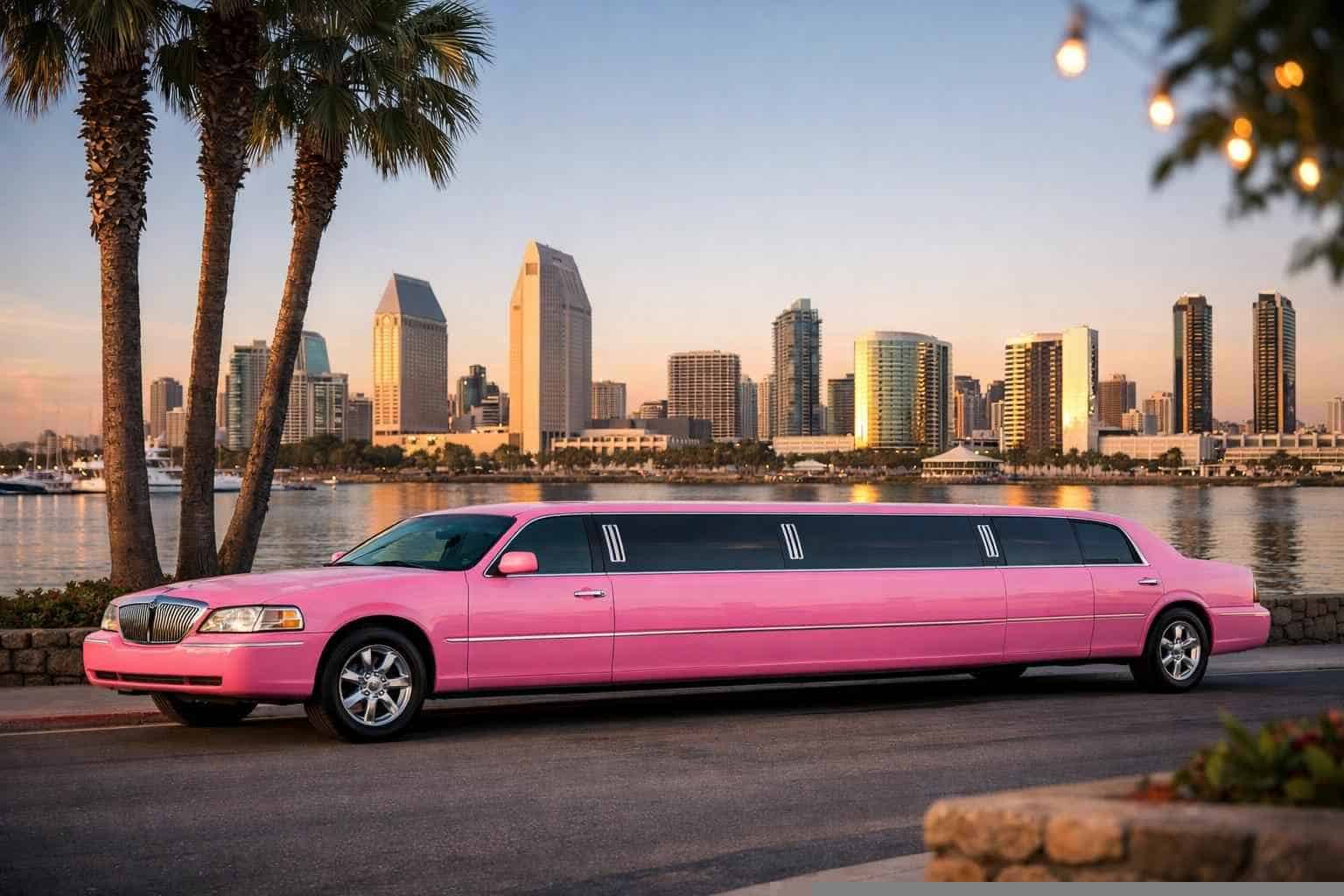 Pink Limo Rental National City CA