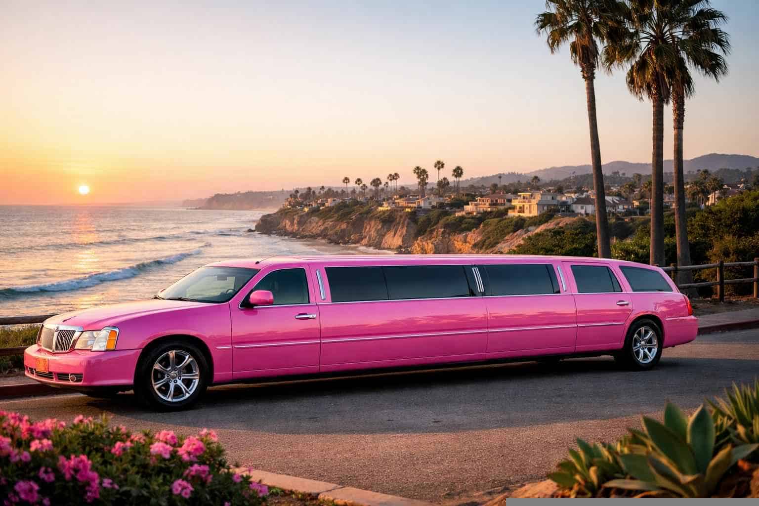 Pink Limo Rental Near Me Encinitas CA
