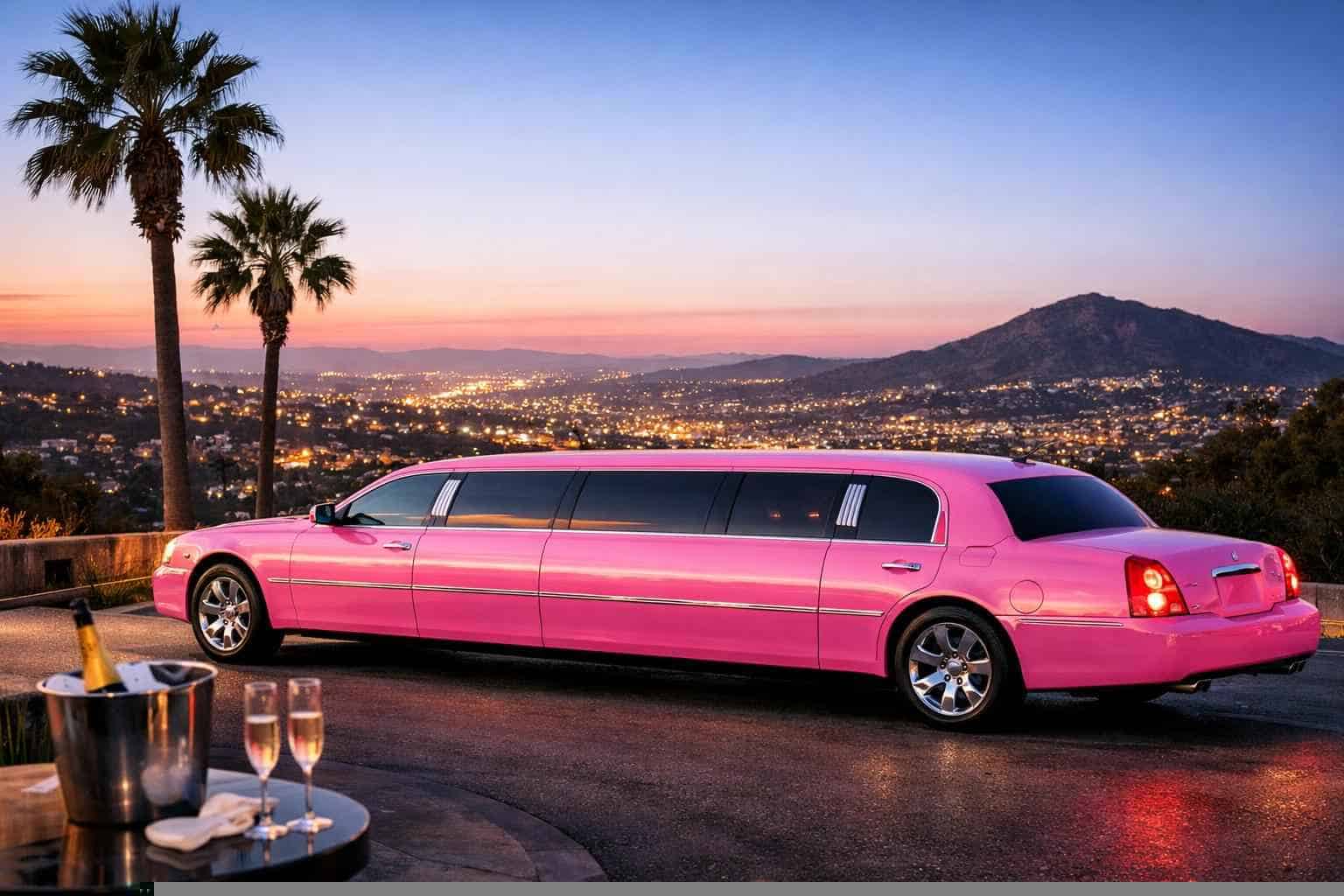 Pink Limo Rental Near Me La Mesa CA
