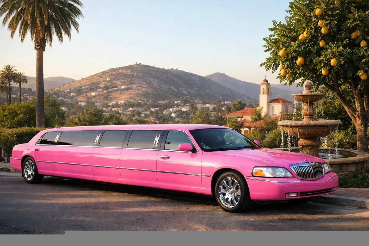 Pink Limo Rental Near Me Lemon Grove CA