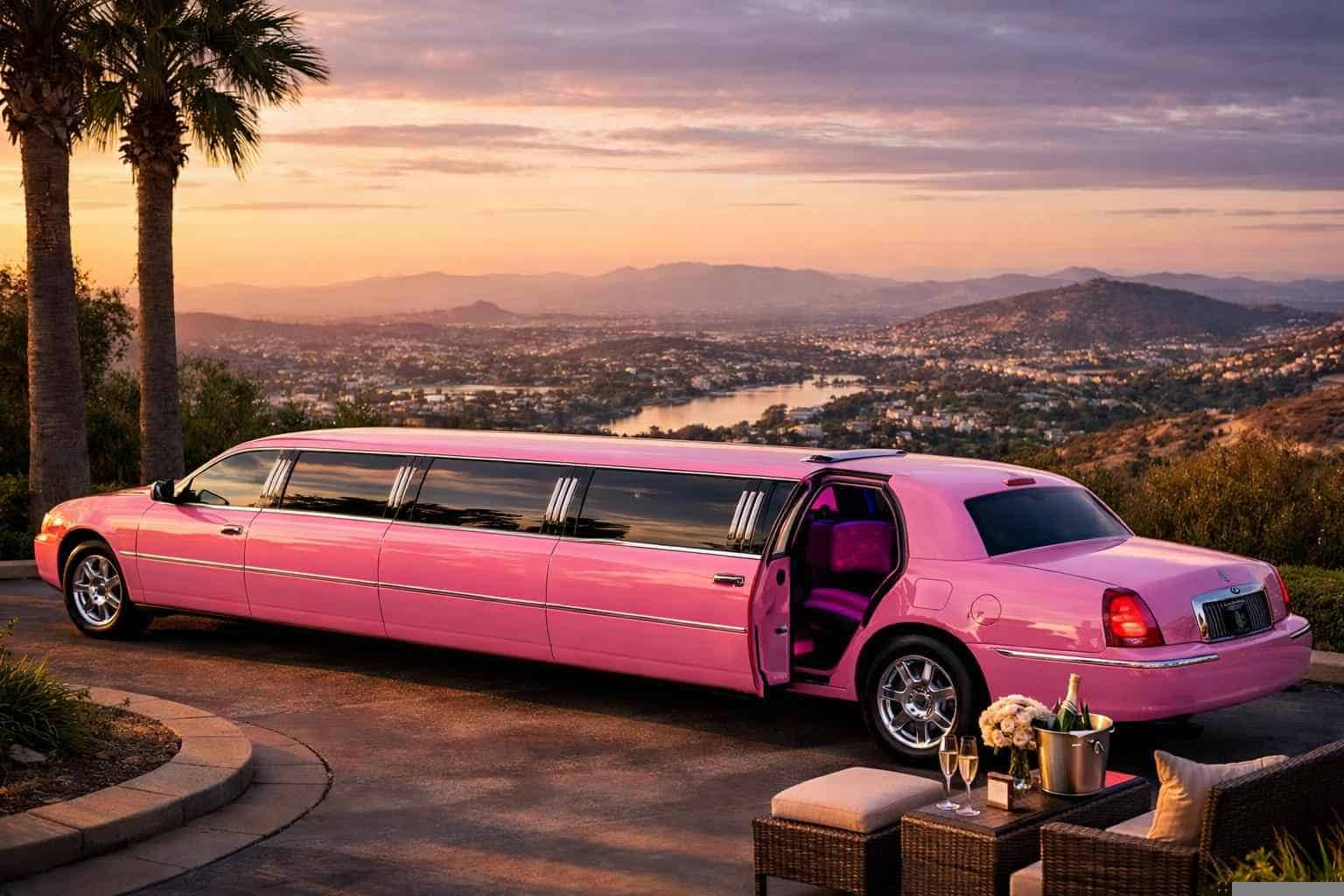 Pink Limo Rental Near Me San Marcos CA