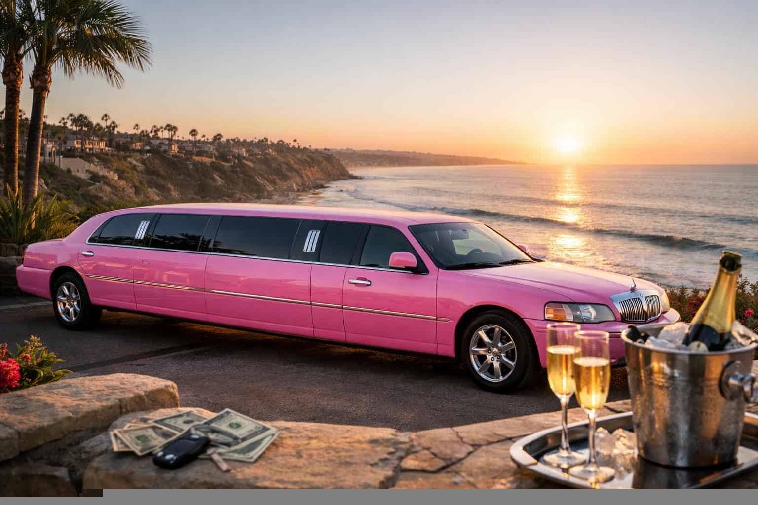 Pink Limo Rental Prices In Carlsbad CA