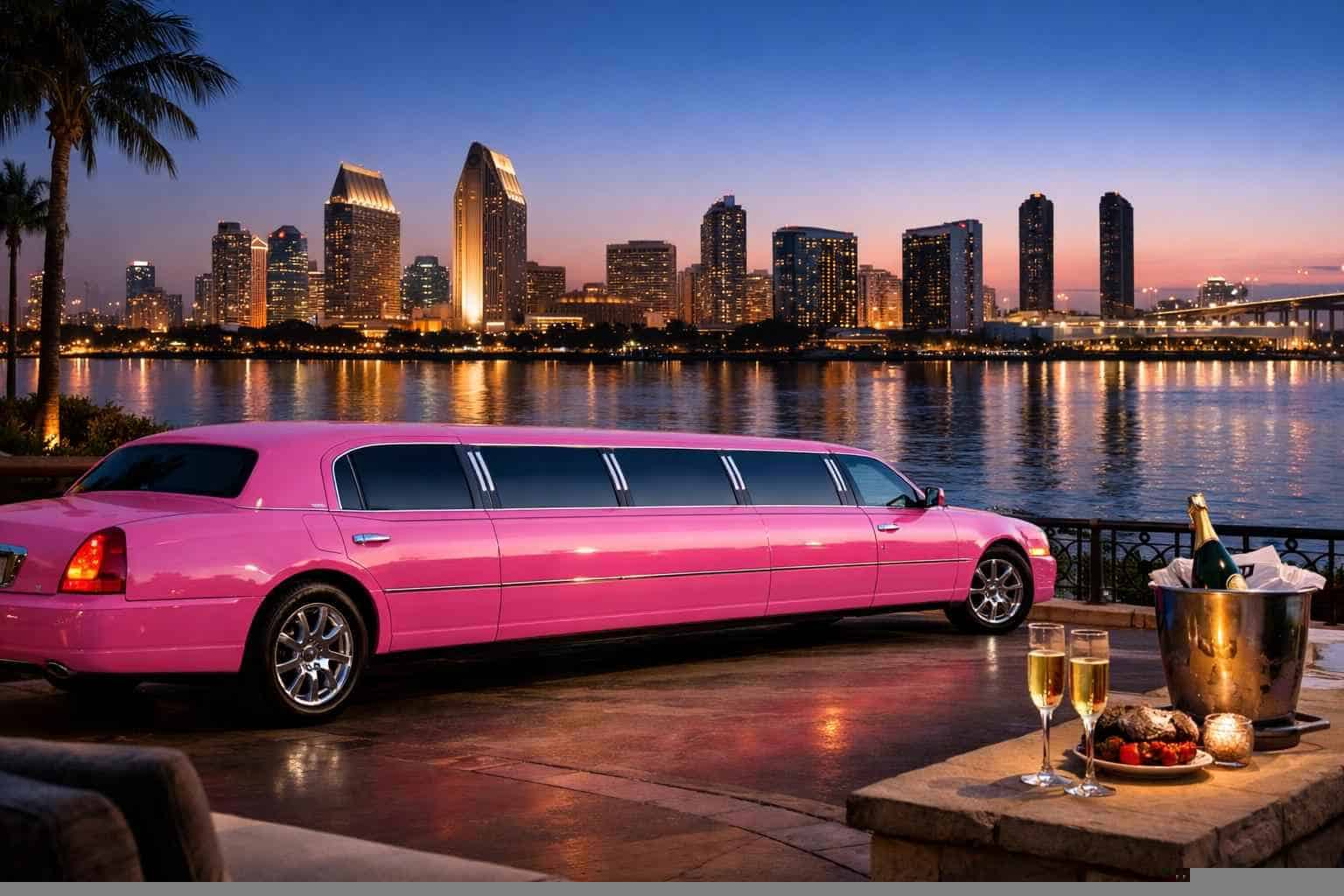 Pink Limo Rental San Diego CA