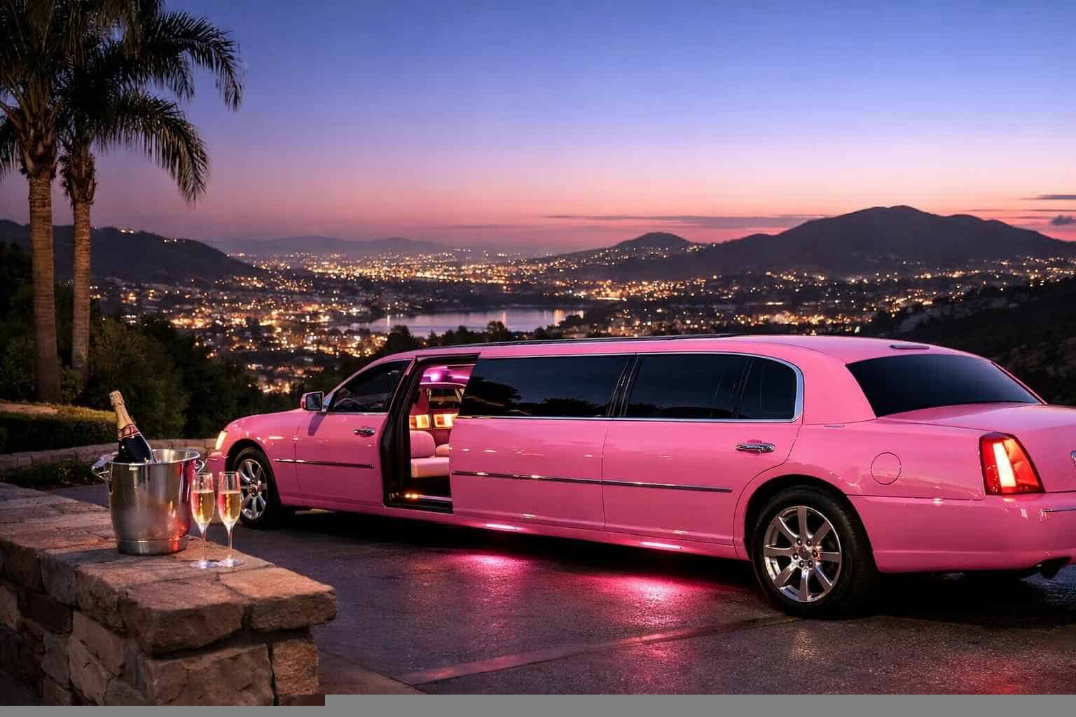 Pink Limo Rental San Marcos CA