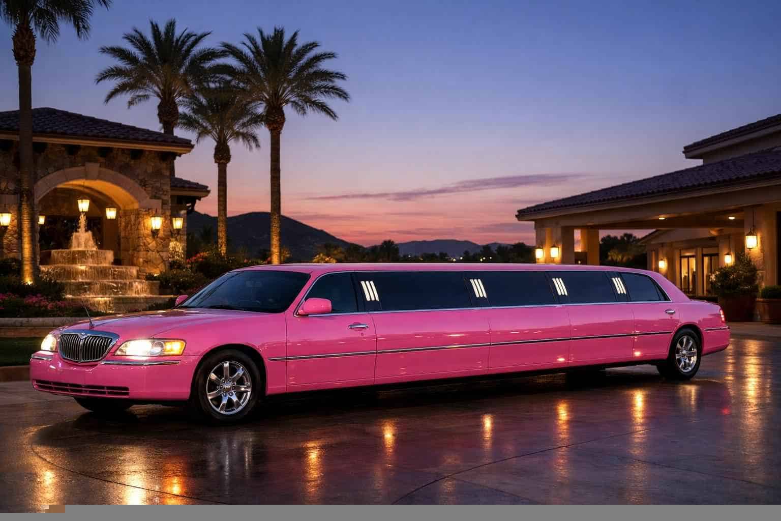 Pink Limo Rental Santee CA