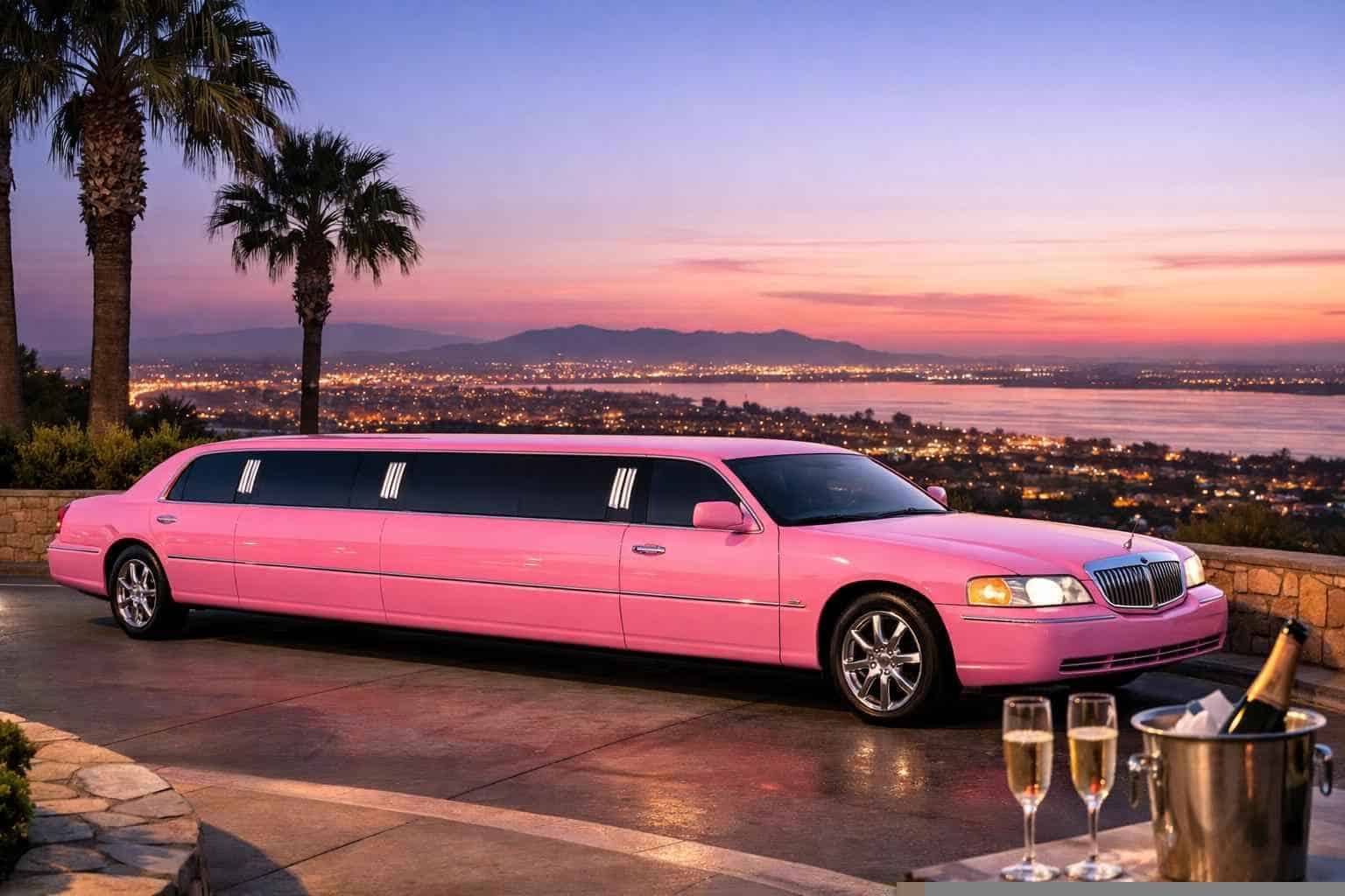 Pink Limo Rental Services in Chula Vista