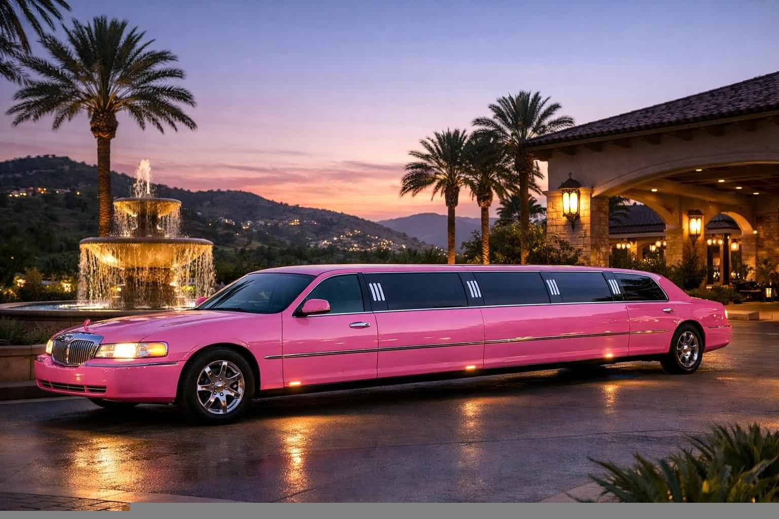 Pink Limo Rental Services in El Cajon