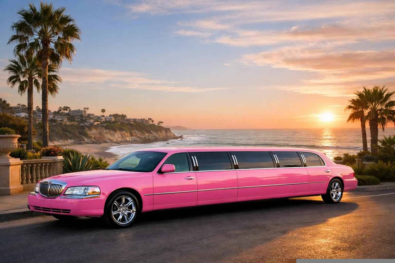 Pink Limo Rental Services In Encinitas