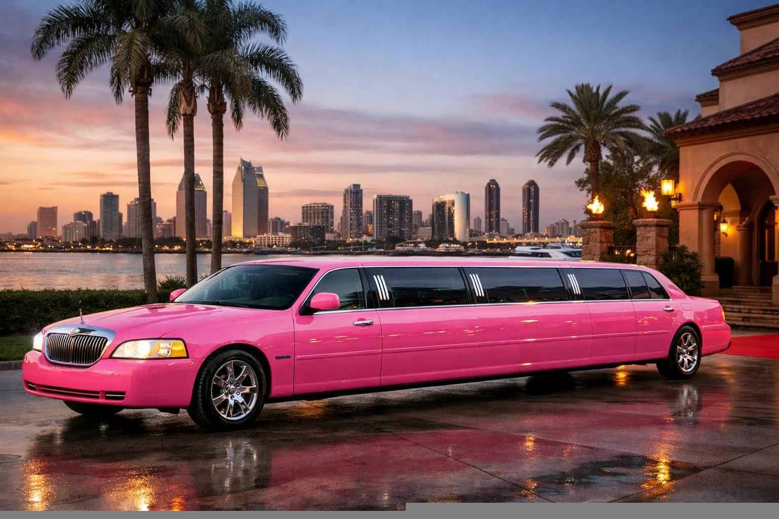 Pink Limo Service Poway CA