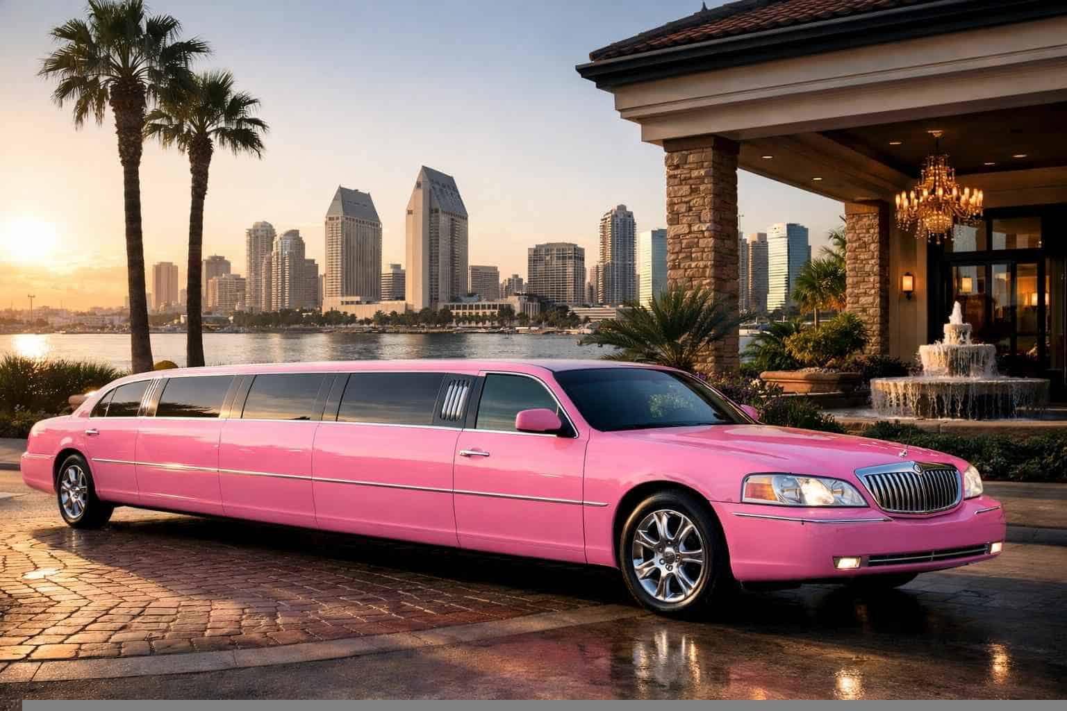 Pink Limo Rental Services in National City