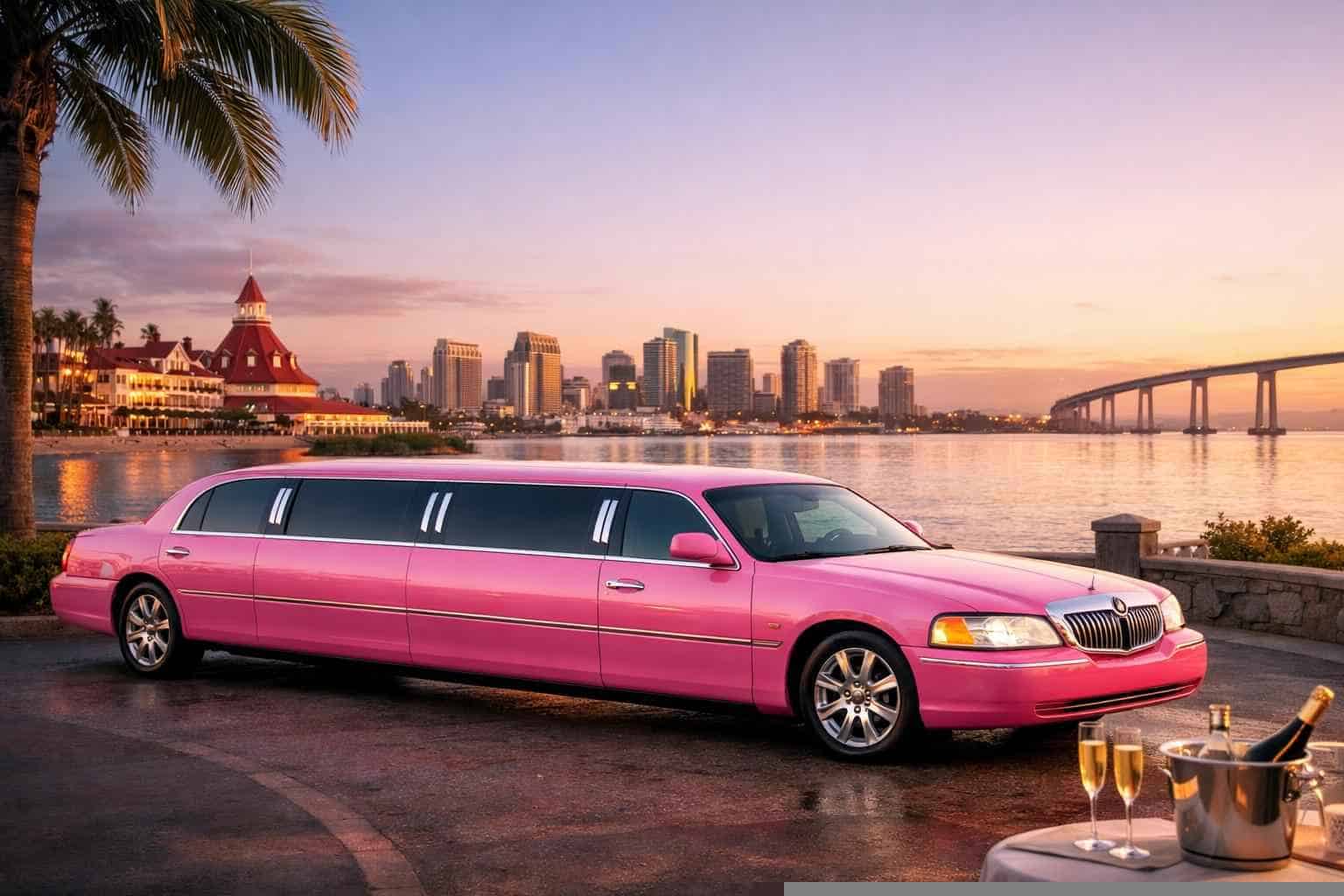 Pink Limo Service Coronado CA