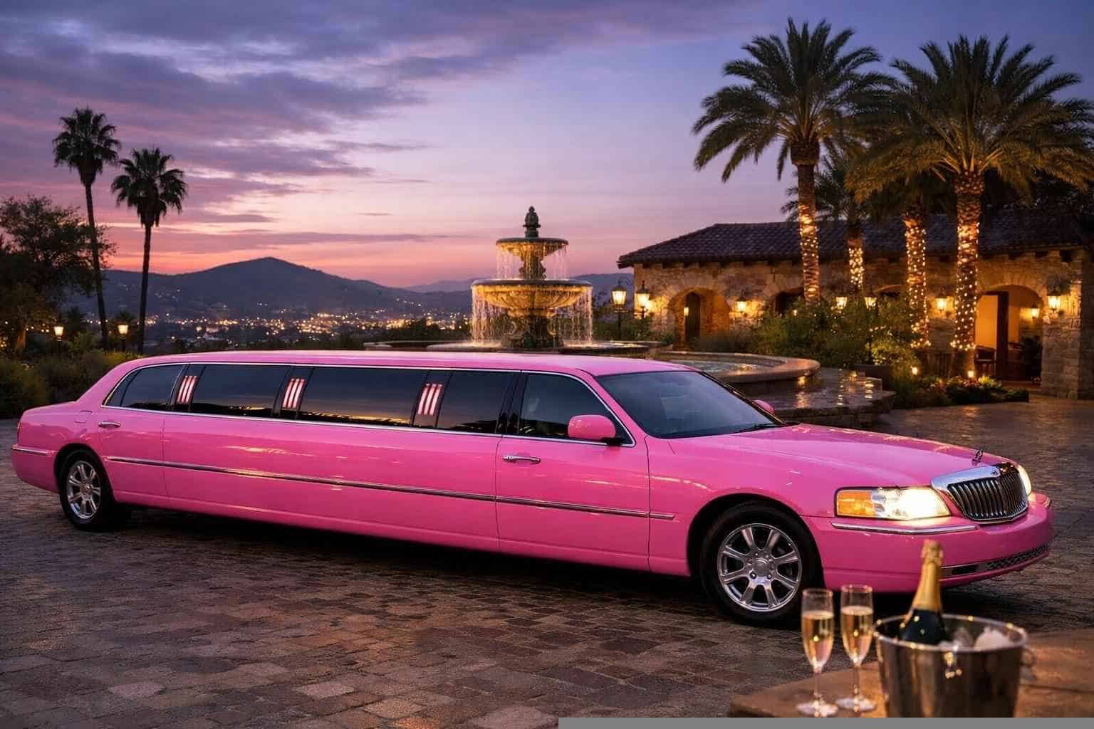 Pink Limo Service Escondido CA
